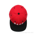 6 pannello a due colori cappello sanpback con logo